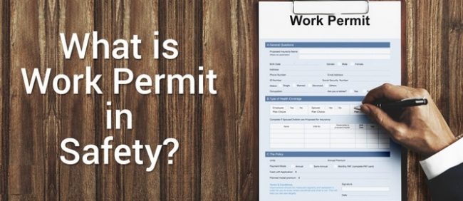 Safe work permits Safe work permits